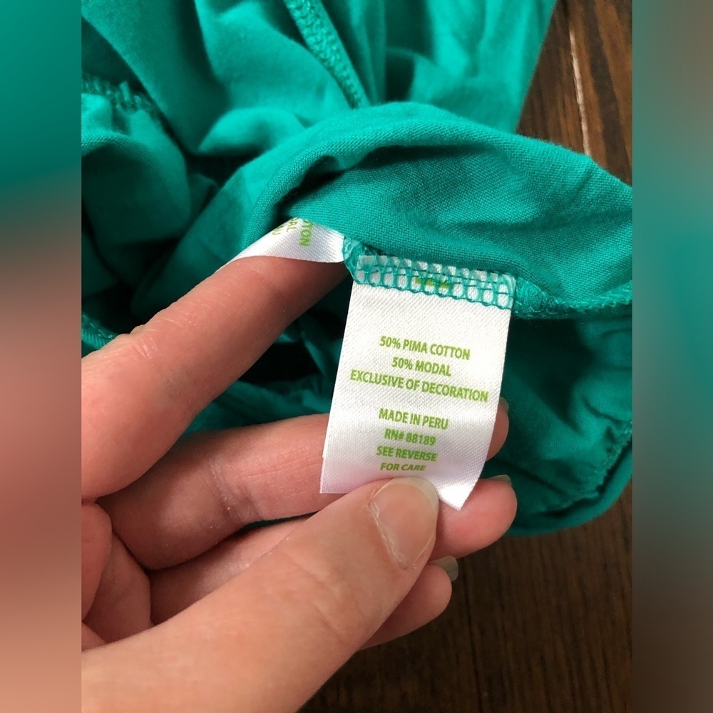 *NWT* Lilly Pulitzer Women’s S Bright Agate Green Caliana Sleeveless Bodysuit - Picture 10 of 11